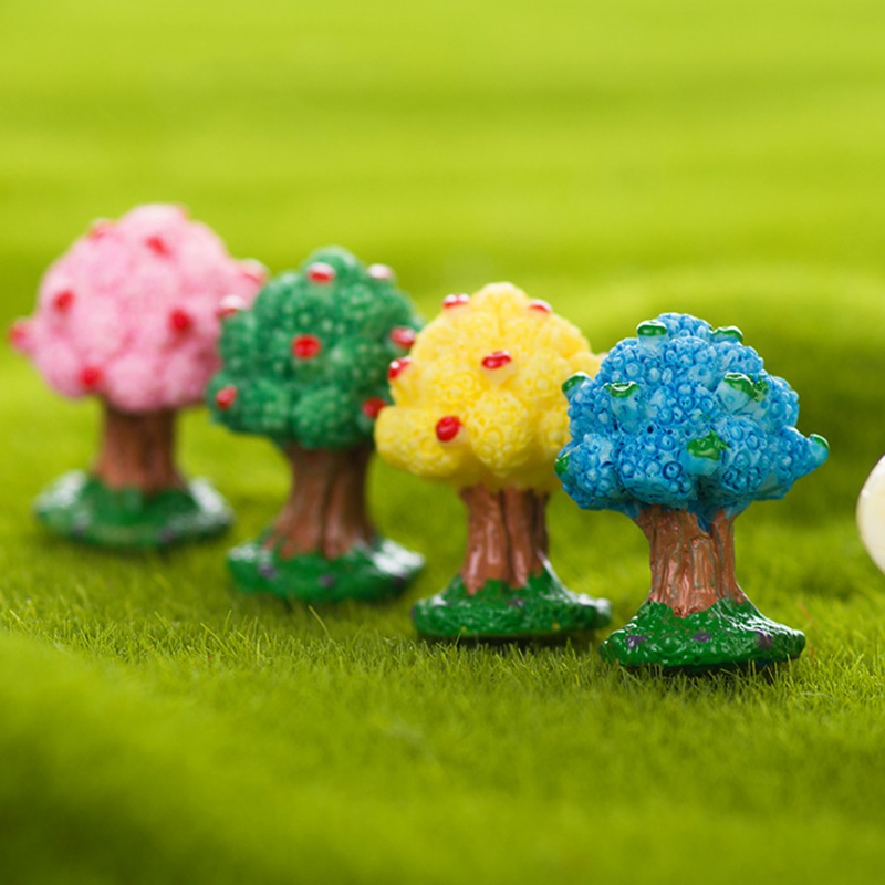 1 Đồ trang trí Cây Táo Mini Trang Trí Sân Vườn