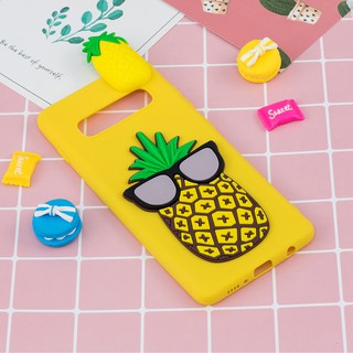 Ốp điện thoại nhựa dẻo in hình ảnh các con vật ngộ nghĩnh dễ thương cho Samsung s10 plus s10e s10(5G)