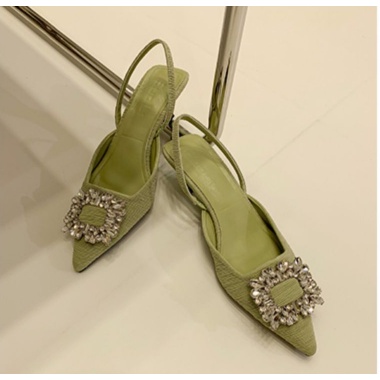 Giày Cao Gót Mũi Nhọn Đính Đá Thời Trang Mới 61Oniiiii Wizard Oz 2022