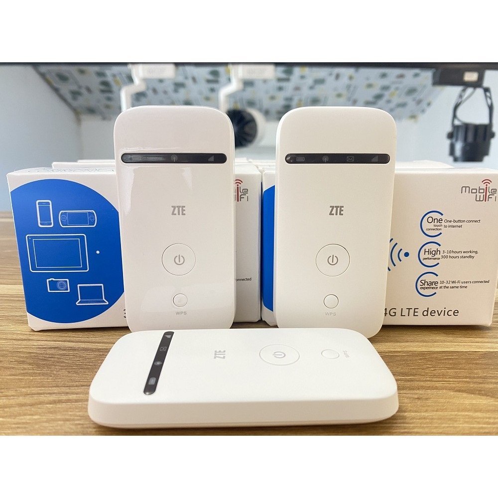 Bộ phát wifi từ sim 3G 4G Maxis phiên bản nâng cấp đời mới của ZTE MF65 Wifi di động hàng đầu Nhật Bản
