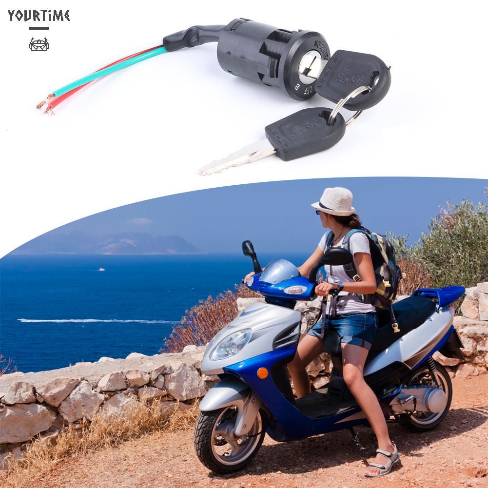 Ổ Khóa Khởi Động Kèm Chìa Khóa Cho Xe Đạp Điện