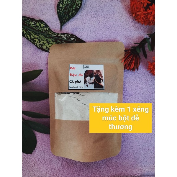 (1kg) Bột đậu đỏ cà phê mịn, thơm dùng tắm trắng