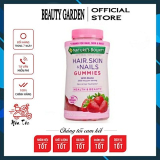 Kẹo Hair Skin Nail Gummies 230 Viên - Dạng kẹo cho da, tóc, móng  [ Uy Tín+Chính Hãng+Date mới]