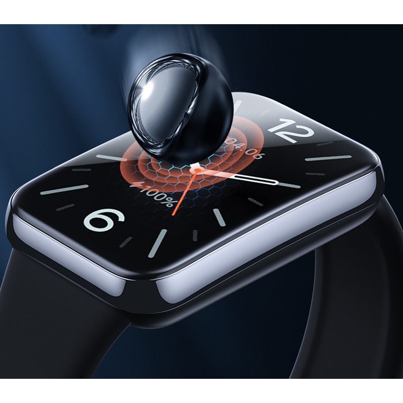 Miếng dán hydrogel JANSIN mềm mại bảo vệ màn hình cong cho Xiaomi Mi Band 7 Pro
