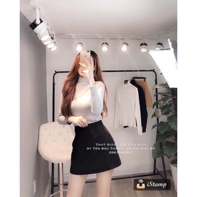 quần giả váy dáng A chất tuyết mưa | BigBuy360 - bigbuy360.vn