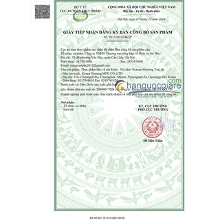 Trà Hồng Sâm Hộp Vàng 100 Gói