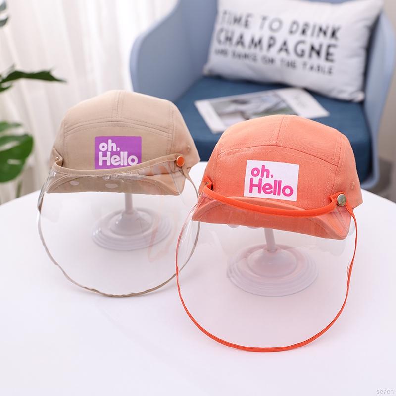 Mũ Lưỡi Trai In Chữ Se7 Cho Bé Từ 1-4 Tuổi