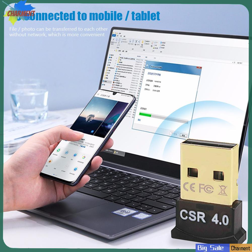 Usb Bluetooth 4.0 Dongle Csr 4.0 Cho Máy Tính