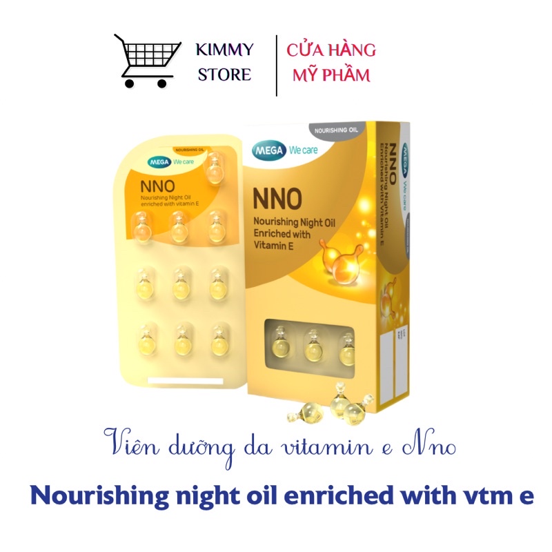 01 viên vitamin e NNO mẫu mới