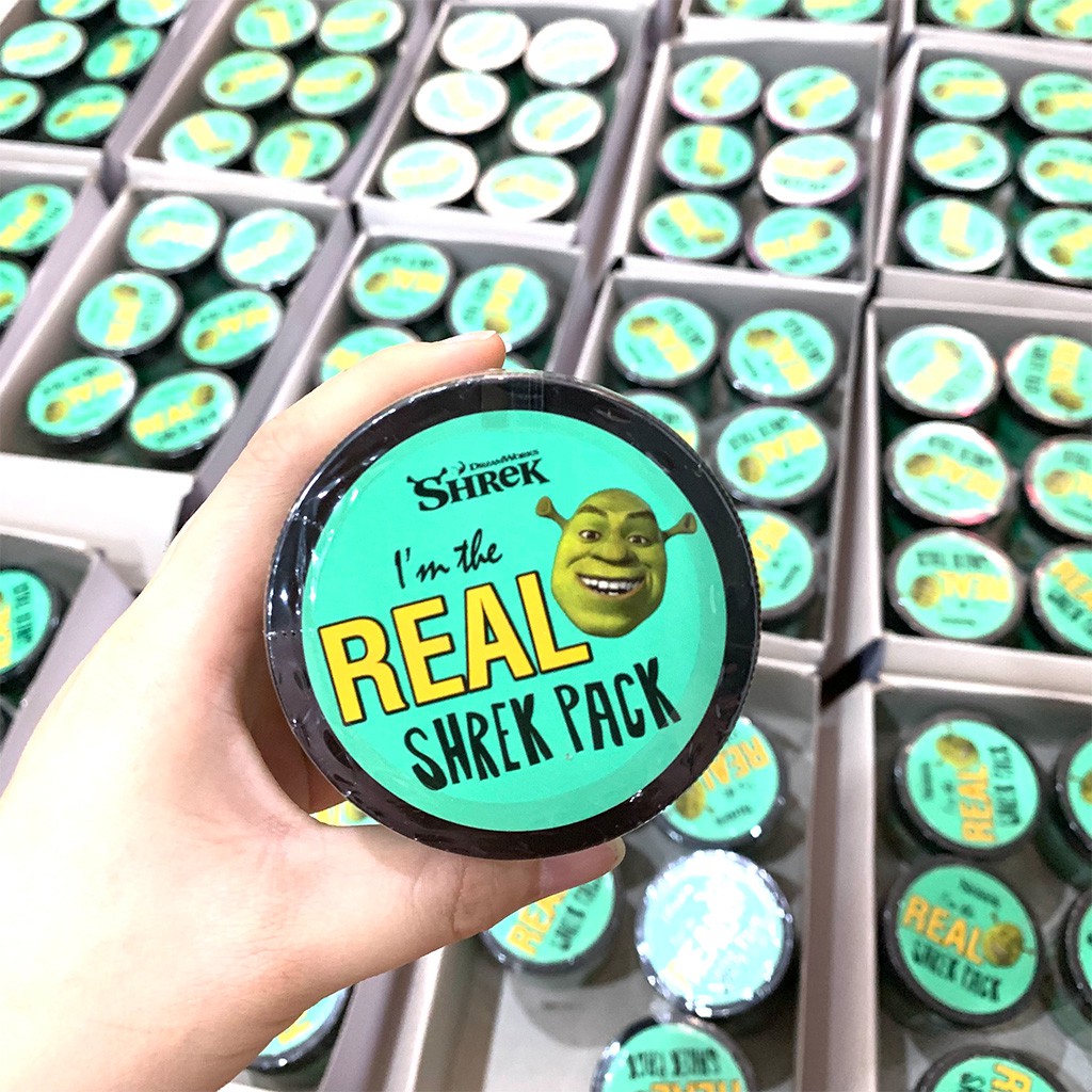 Mặt nạ đất sét bạc hà I'm The Real Shrek Pack Mask | Mặt nạ lột mụn đầu đen Shrek Peel Off cho da dầu mụn, đẩy mụn ẩn | BigBuy360 - bigbuy360.vn