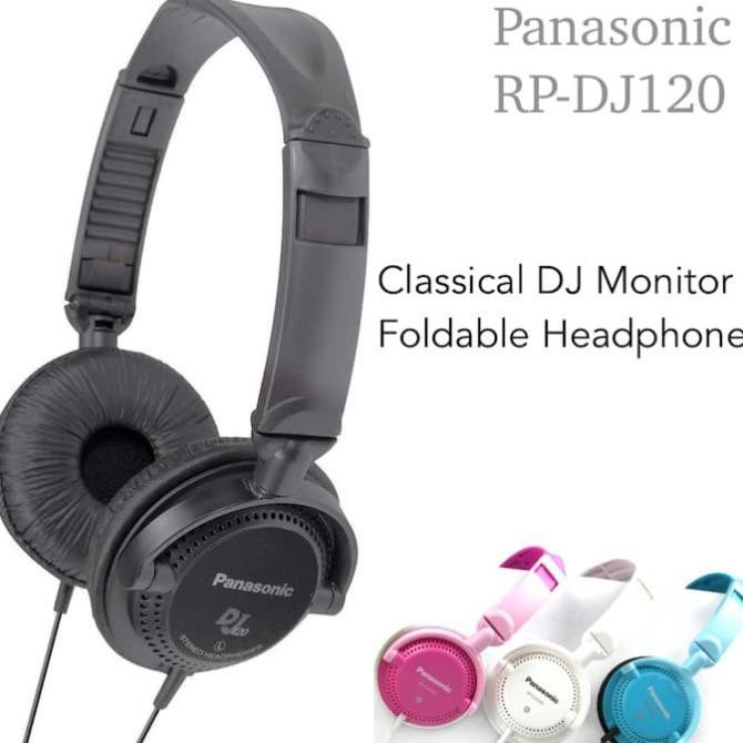 Tai Nghe Panasonic Rp-Dj120 Màu Xanh Nhạt Không Hộp