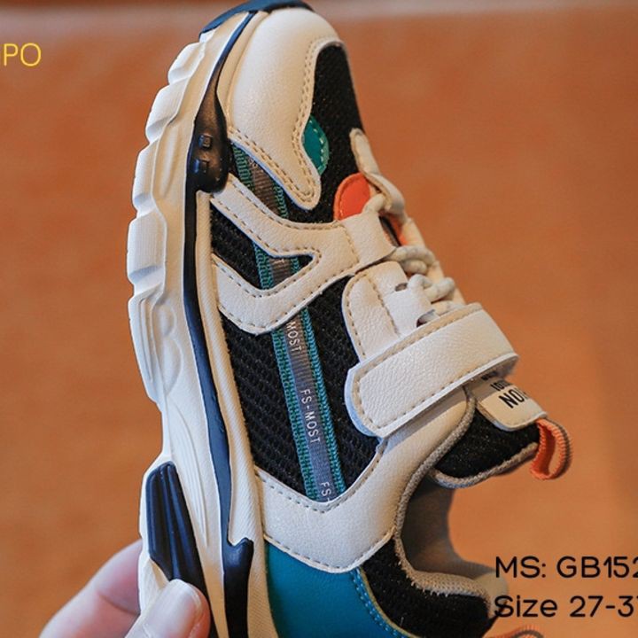 Giày thể thao sneaker cho bé , sneaker siêu nhẹ bé trai bé gái, giày thể thao trẻ em - GB152