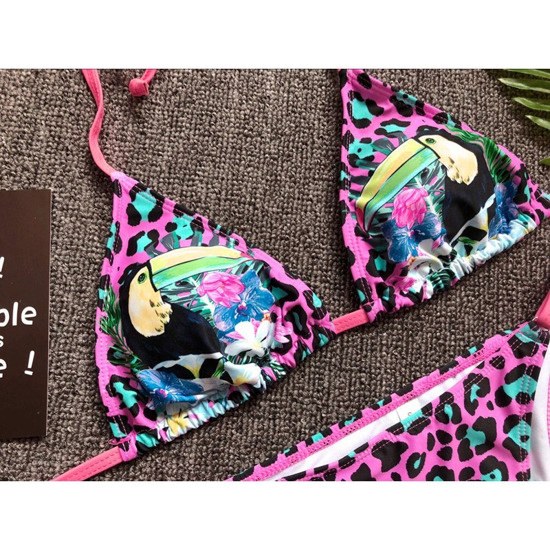Bikini phối dây có đệm mút