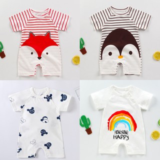Bộ Body đùi Bodysuit chất Cotton cho bé gái bé trai túi Zip xịn