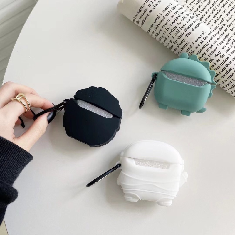 Vỏ Bảo Vệ Hộp Sạc Tai nghe không dây Realme Buds Air 3 Bằng Silicon Hình Phi Hành Gia Hoạt Hình Chống Rơi