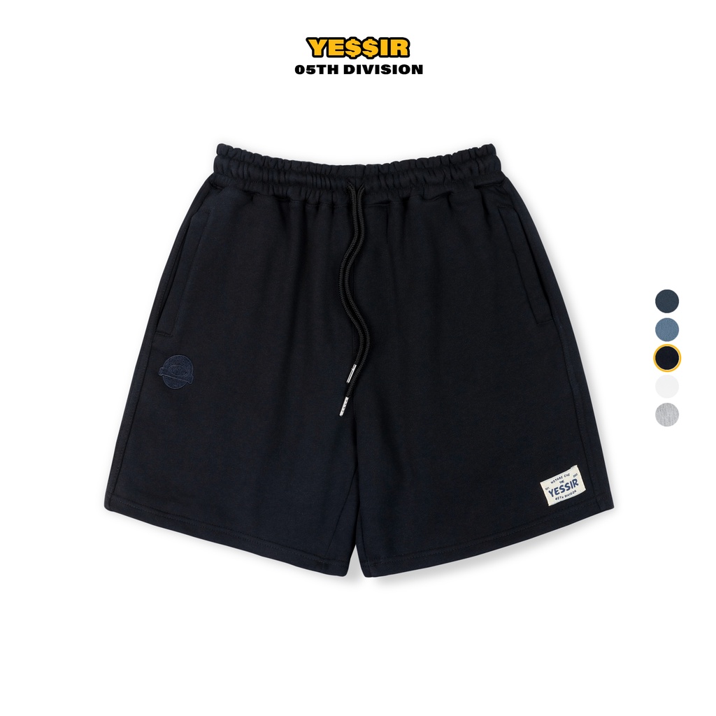 YESSIR - Quần Short Basic Form Ngắn Trên Gối Cạp Cao Local Brand - Nhiều Màu