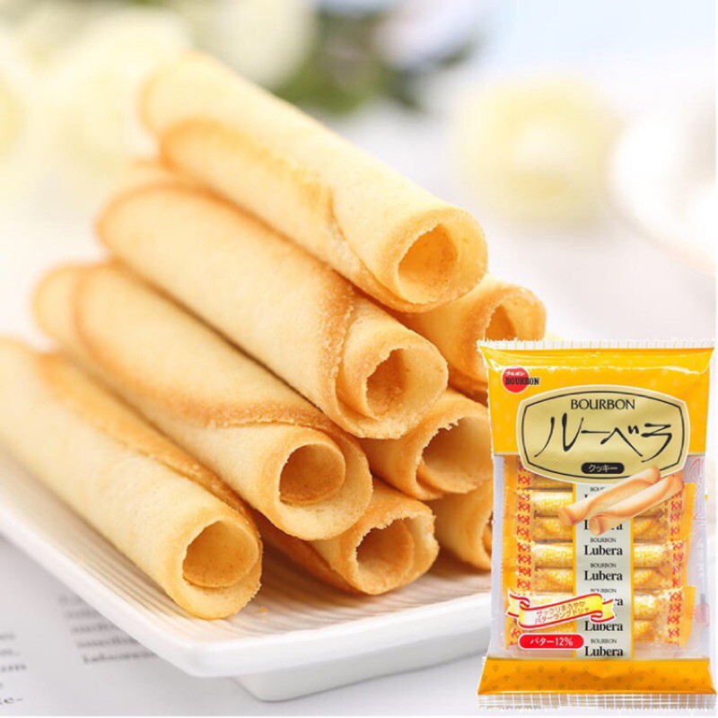 Bánh Trứng Cuộn Bourbon Lubera 52gr - Nhật