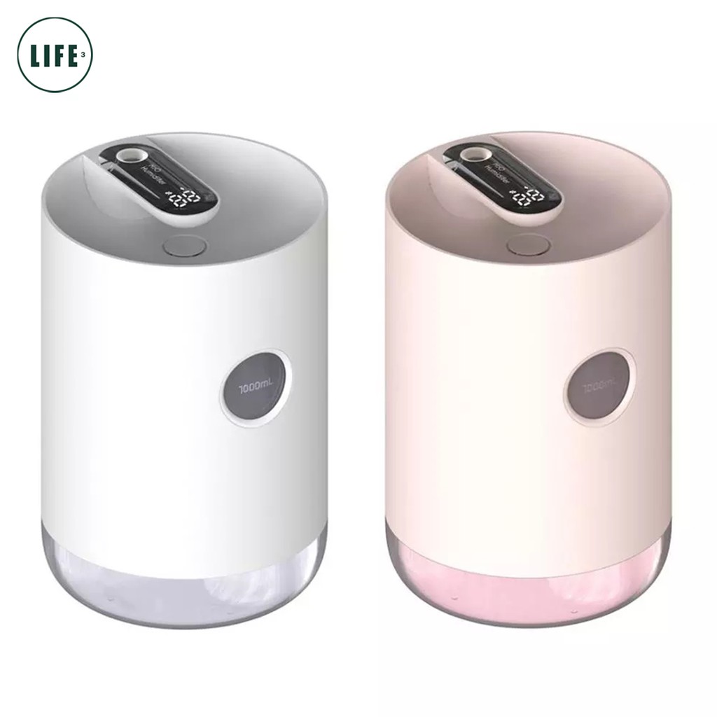 3Life Máy phun sương khuếch tán tinh dầu thơm làm ẩm không khí sạc USB 1000ML