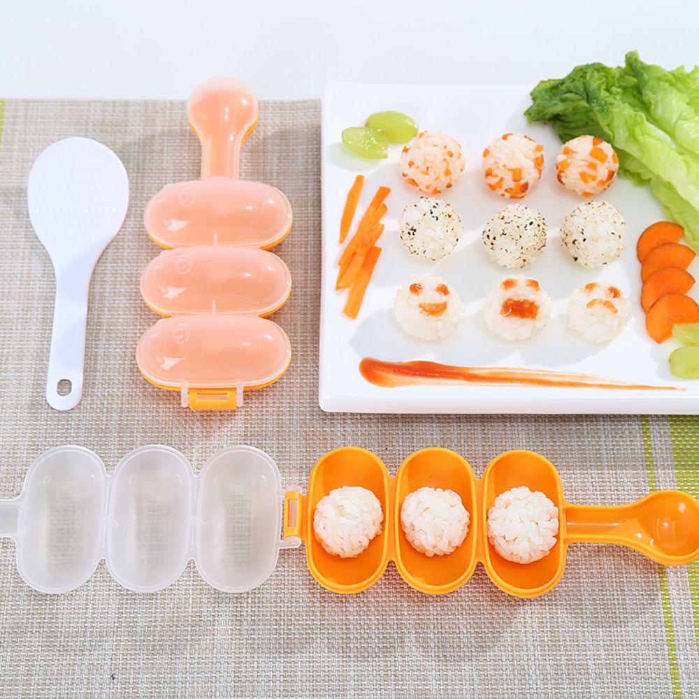 CONOPERY Khuôn Lắc Cơm Làm Cơm Nắm Thiết Kế Mới Tiện Lợi Dễ Sử Dụng Cho