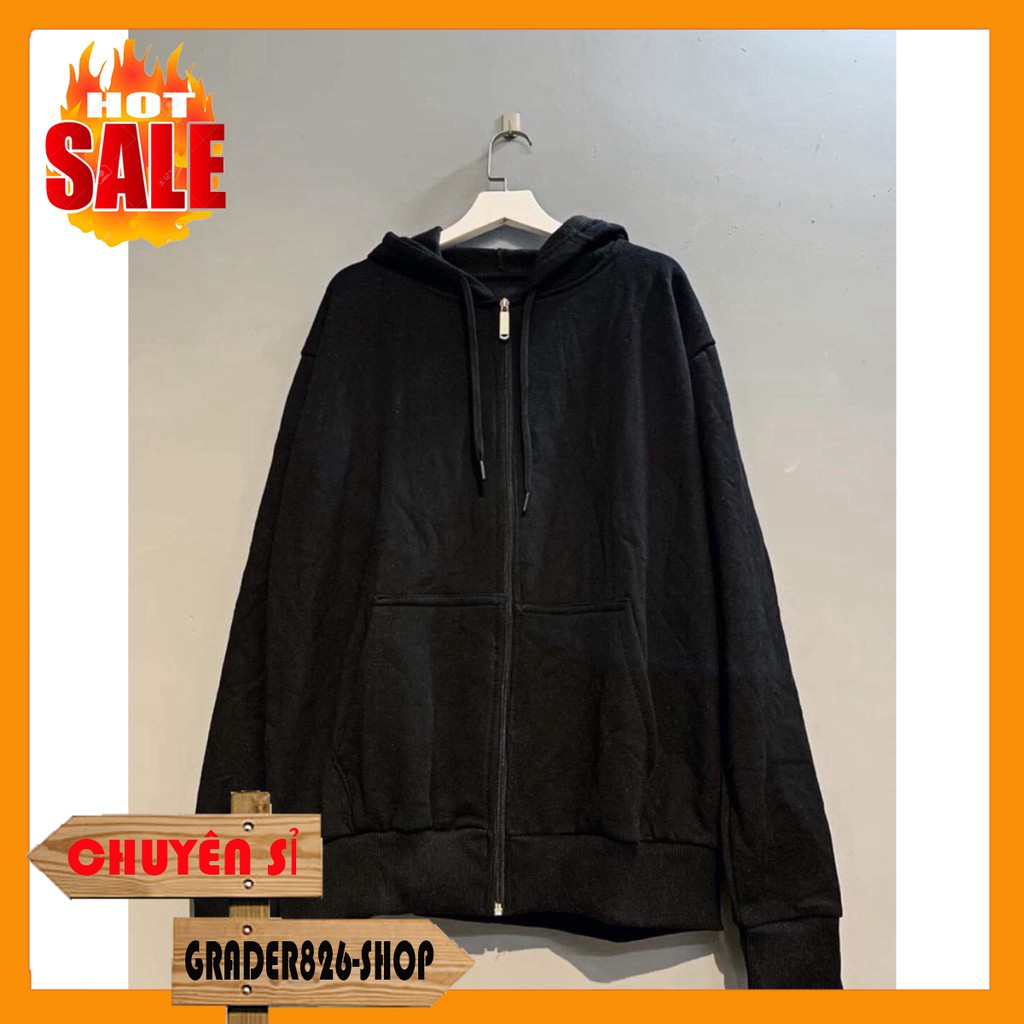 Áo Hoodie Nữ Nam - Áo Khoác Nỉ Unisex Trơn 7 Màu Siêu Hot (FREESHIP)