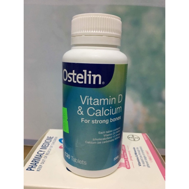 Ostelin Vitamin D & Calcium cho bà bầu