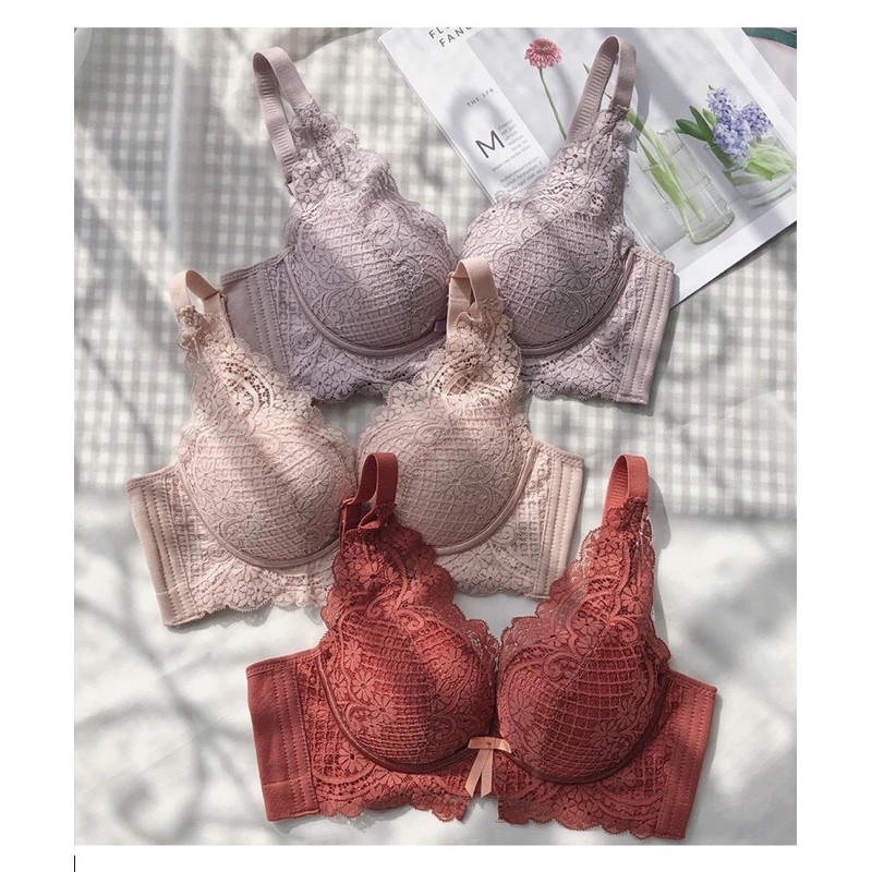 BỘ ĐỒ LÓT SIÊU NÂNG NGỰC 💥kèm quà tặng💥áo ngực chất cao su non thông hơi tạo khe,lên phom siêu đỉnh. | BigBuy360 - bigbuy360.vn