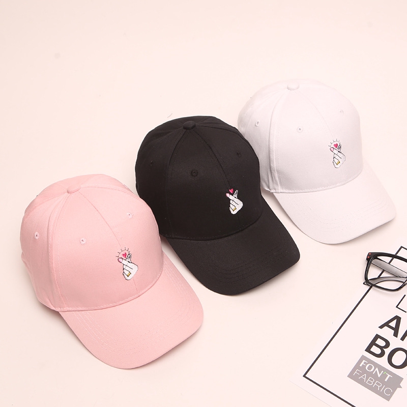 Mũ Lưỡi Trai LINJW Thêu Họa Tiết Chữ Sành Điệu Hợp Thời Trang