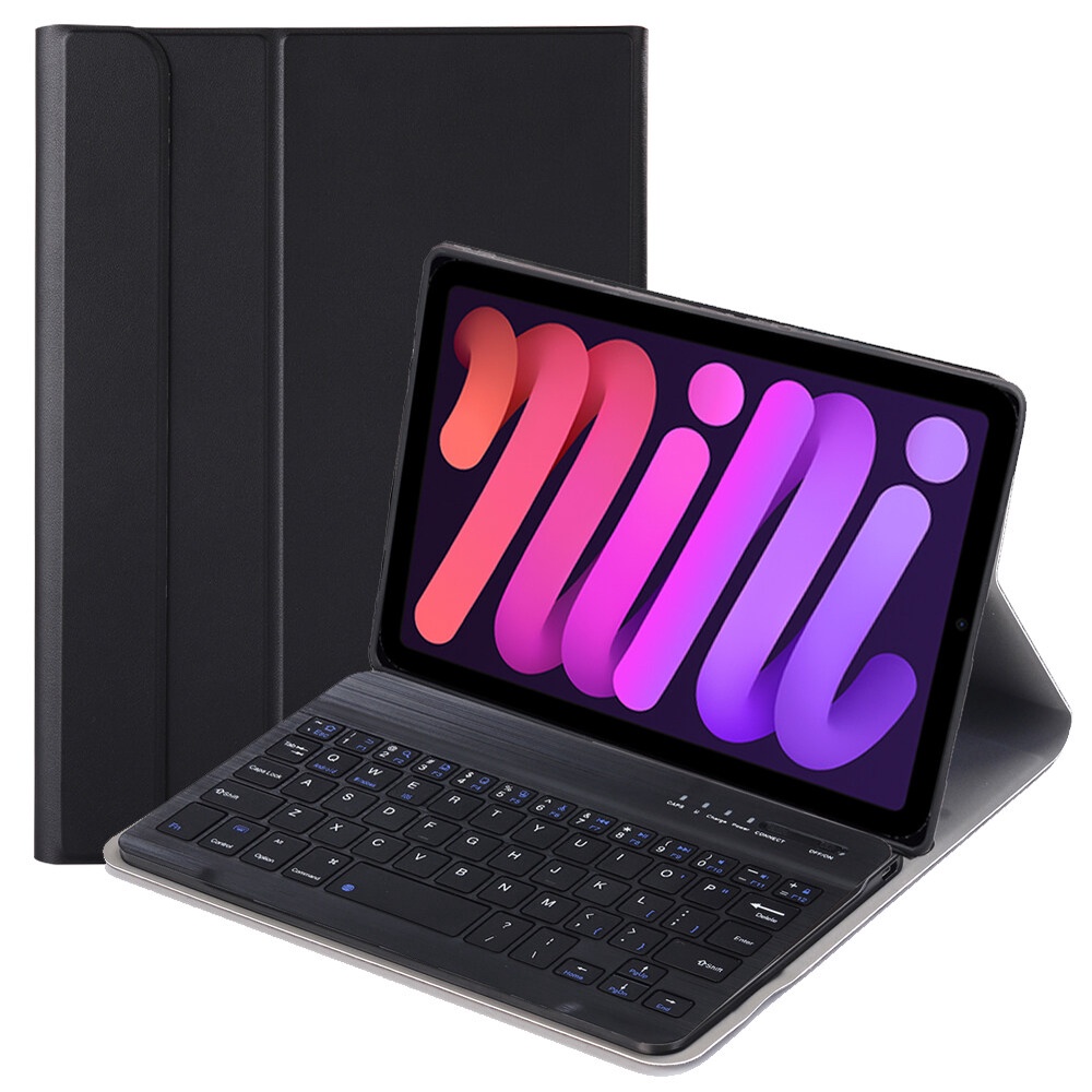 Ốp Bàn Phím Cho iPad Mini 7 2024, Ốp Lưng Mỏng Có Bàn Phím Có Thể Tháo Rời Cho iPad Mini 6 2021, iPa