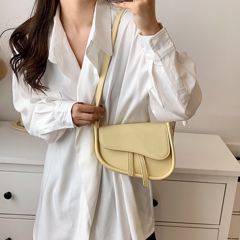 IELGY Túi Đeo Vai Thời Trang Dễ Phối Đồ Cho Nữ