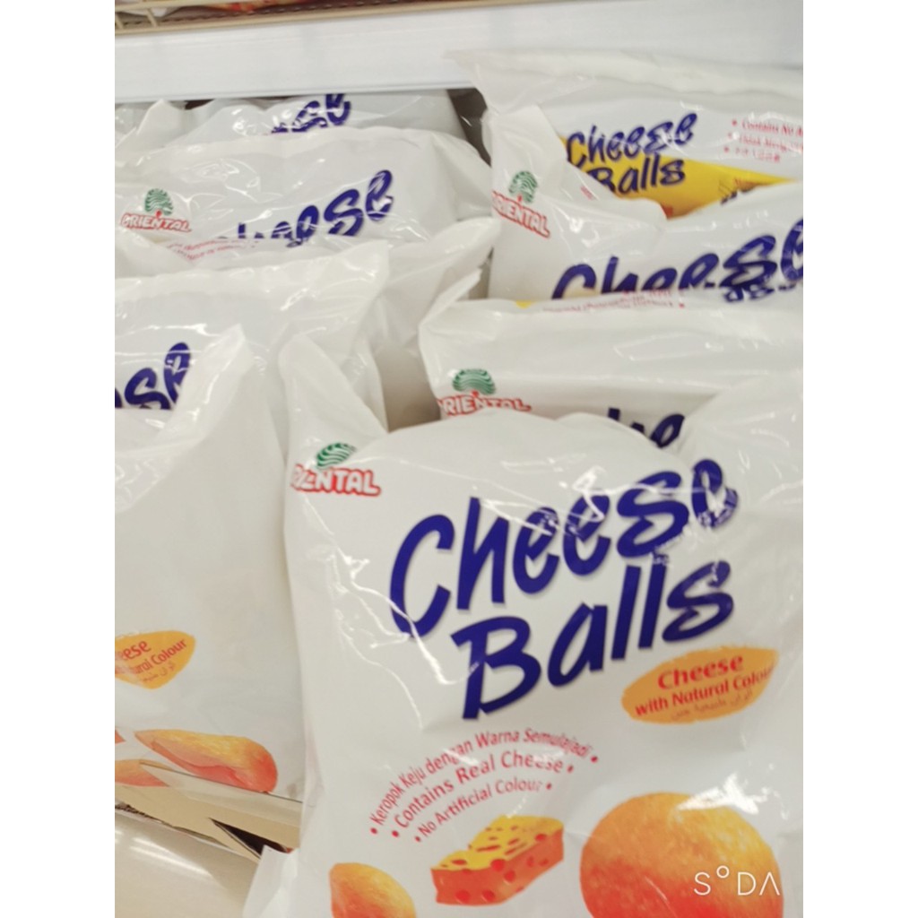 Snack Cheese Balls Oriental 112G ( 8 Gói x 14G)