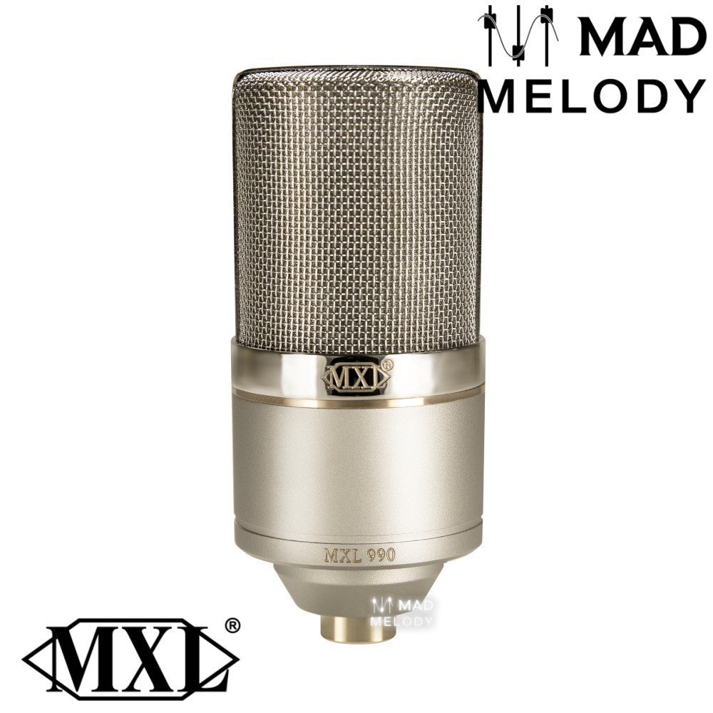 MXL 990 HE Condenser Microphone [micro thu âm phòng thu/livestream, NEW & chính hãng]