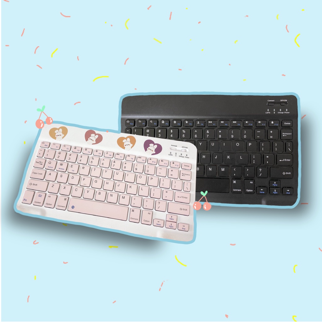 Bàn phím Bluetooth không dây siêu mỏng hỗ trợ kết nối nhiều hệ điều hành IOS Android Windows