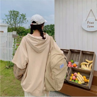 [ Sẵn Vàng L ] Áo Nỉ Phối Sơ Mi ( Có ảnh thật )