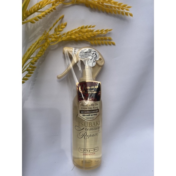 Xịt Dưỡng Tóc Phục Hồi Hư Tổn Ngăn Rụng Tsubaki Premium Repair Hair Water Nhật 220ml