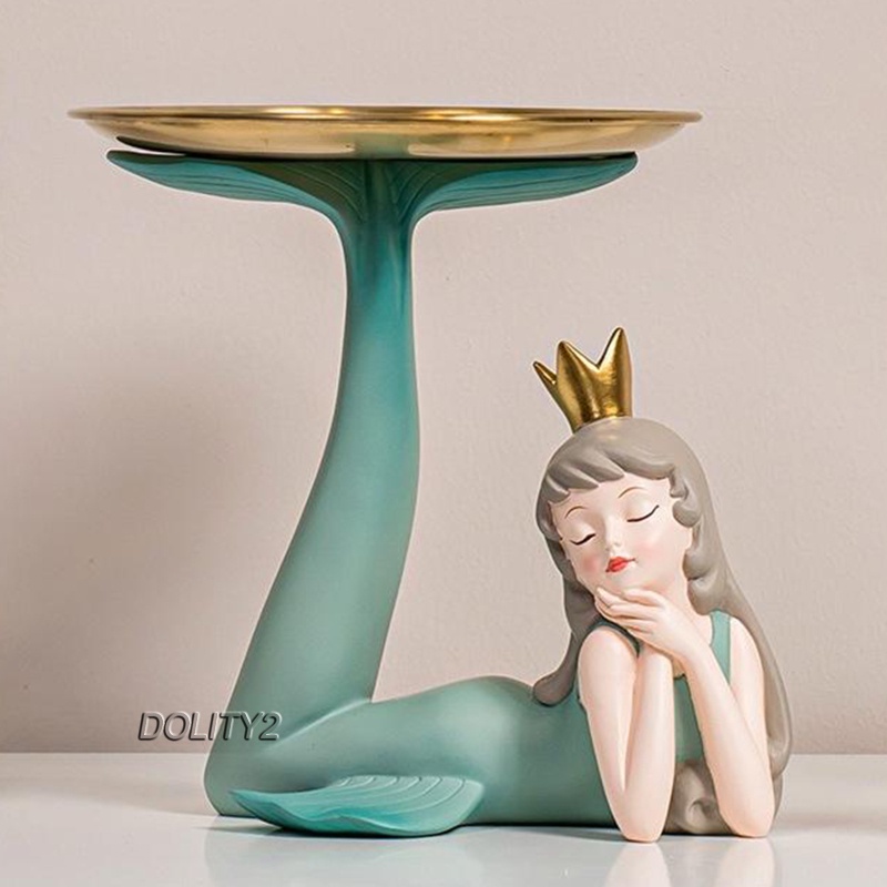 Creative Resin Mermaid Figurine Ornament Decor Art Home Decoration Crafts Gift
