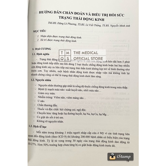 Sách - Hồi Sức Ngoại Thần Kinh Cơ Bản Tmos