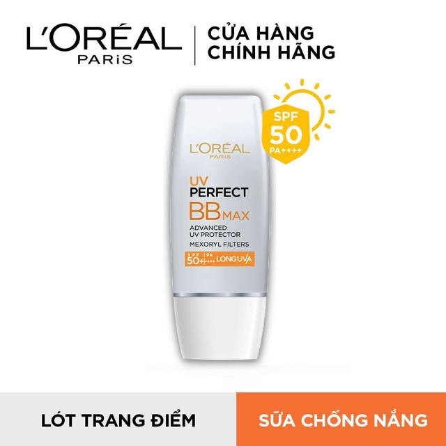 Kem Chống Nắng L'Oréal UV Perfect SPF50/PA+++ 30ml