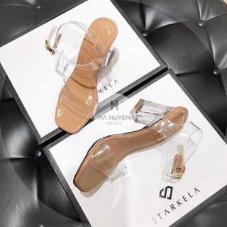 Giày Sandal quai trong mica ( hàng Việt Nam )
