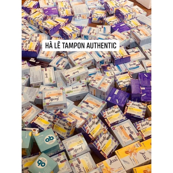băng vệ sinh tampon đức facelle .
