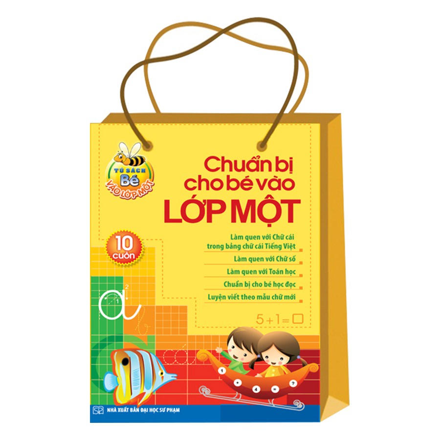Sách - COMBO: Chuẩn Bị Cho Bé Vào Lớp Một (10 Cuốn)