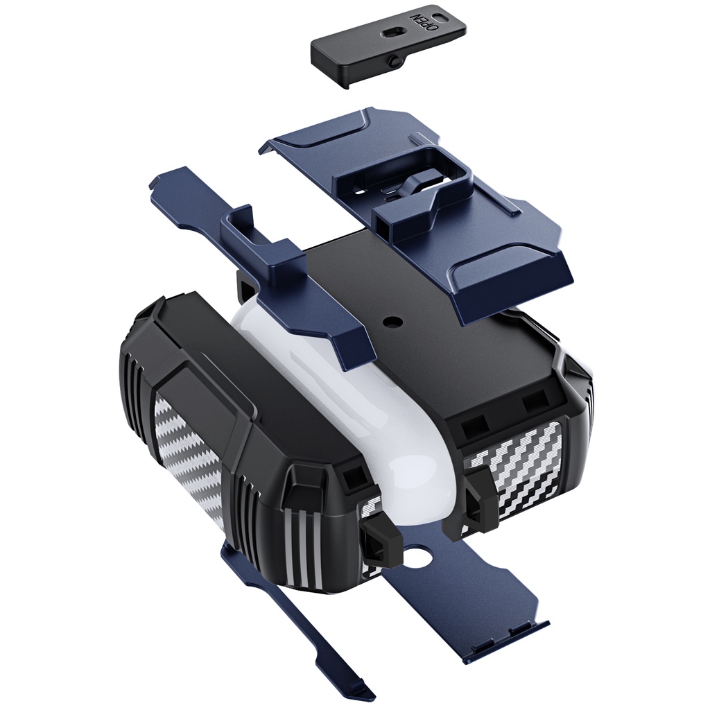 Vỏ Bảo Vệ Hộp Sạc Tai Nghe airpods 1 2 pro 3 2021 pro 2 2022 bluetooth Không Dây Bằng TPU + PC Hình Chìa Khóa Vật Lý