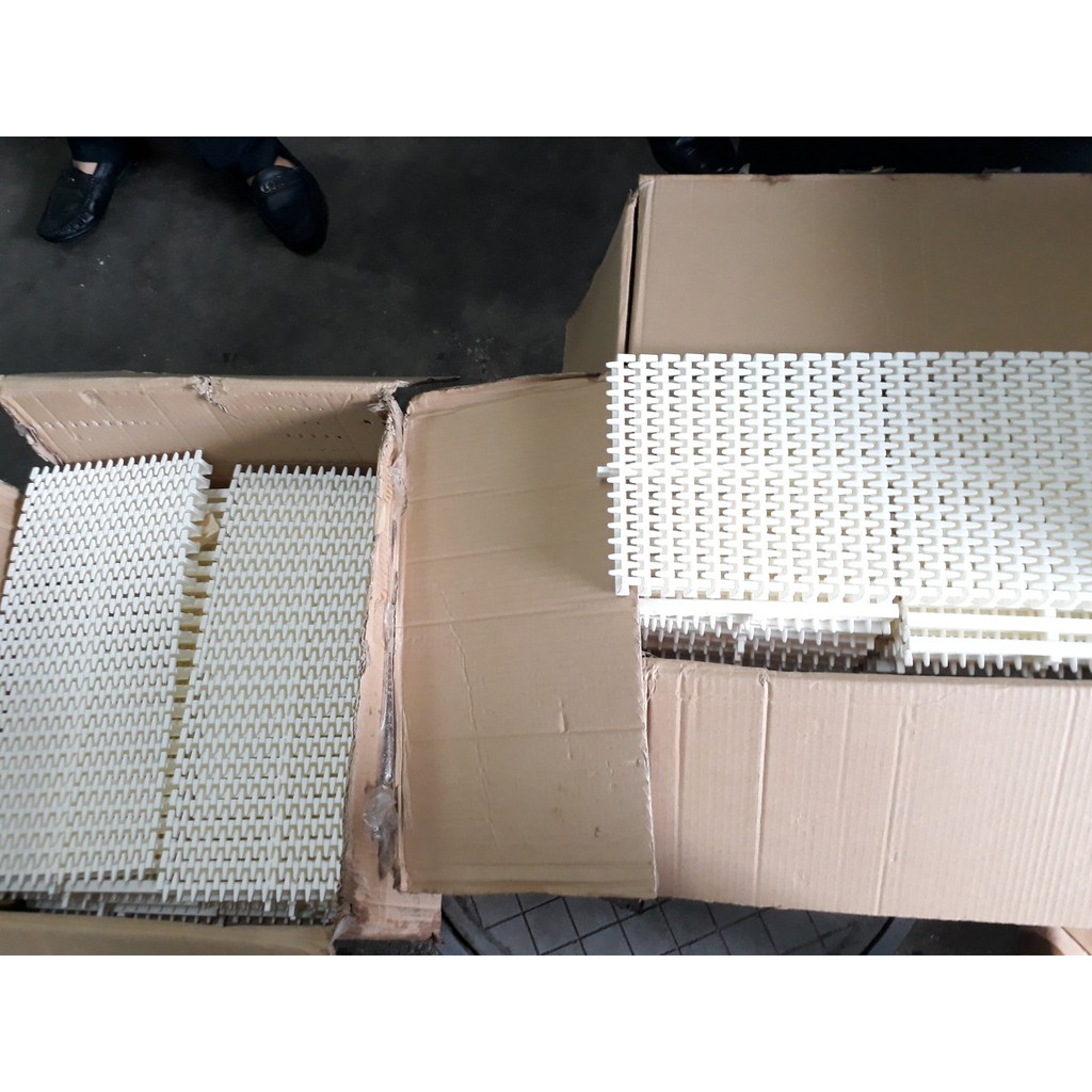 Thanh thoát tràn hồ bơi 25 cm hình răng cưa nhựa ABS -rãnh thoát nước,thanh xả tràn chuyên dùng trang trí hồ bơi