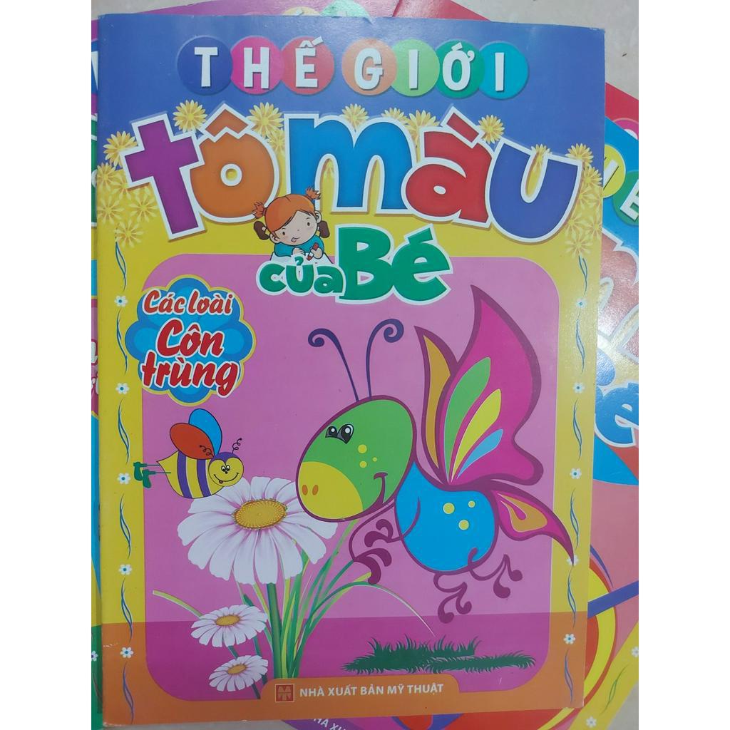 Sách - Thế giới tô màu của bé ( ngẫu nhiên )