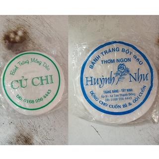 Bánh tráng mỏng dẻo củ chi