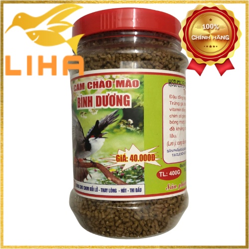 Cám Chào Mào Bình Dương (Số 3) 400gr - Dành Cho Chim Bổi, Thay Lông, Thi Đấu