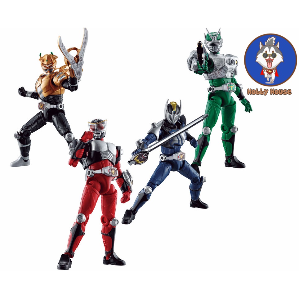 [CÓ SẴN] Mô Hình Sodo Kamen Rider Ryuki, Zolda, Knight, Scissors Hiệp Sĩ Mặt Nạ Dế