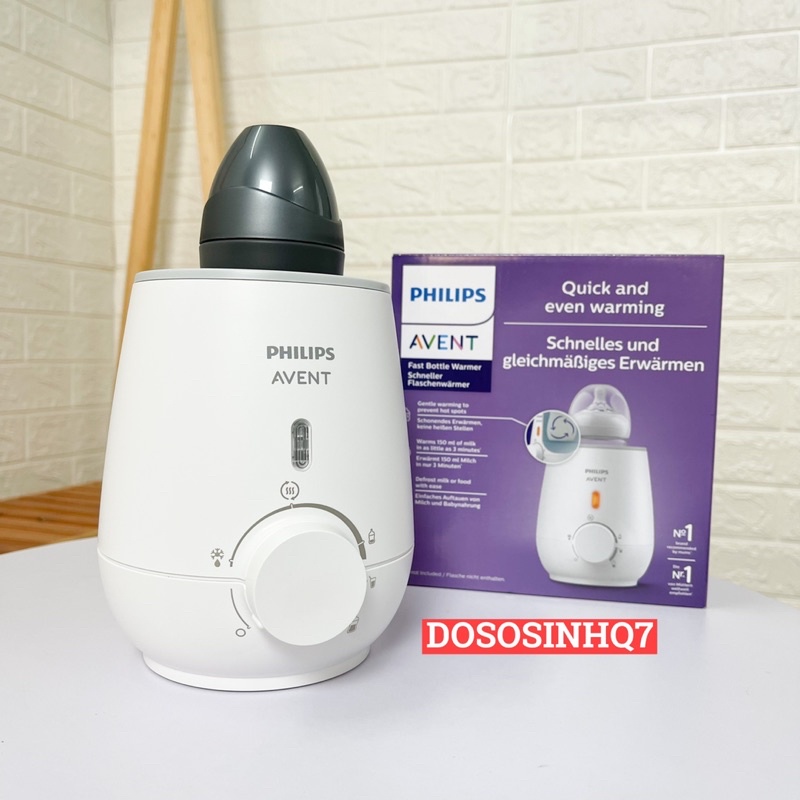 Máy hâm sữa siêu tốc Philips Avent