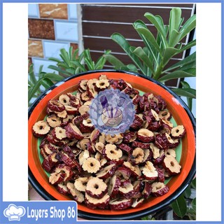 Táo đỏ cắt lát 100g