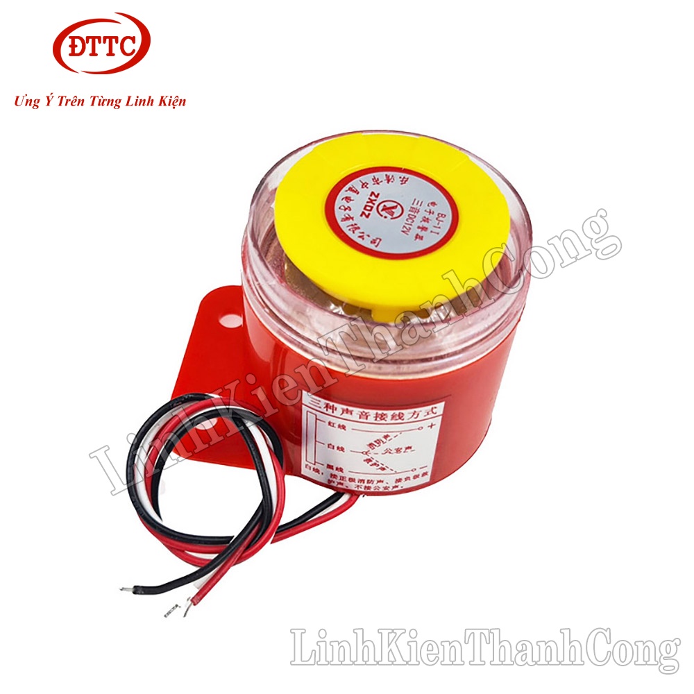 Còi Hú Báo Động 12VDC