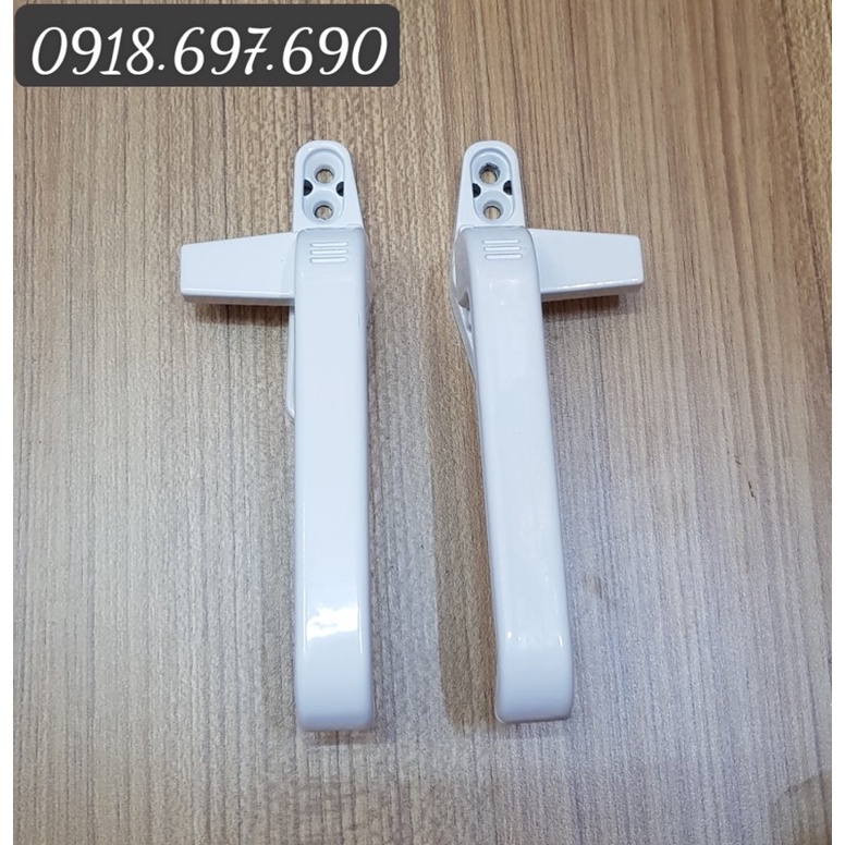 Tay gạt cửa sổ mở màu Trắng sữa 8105